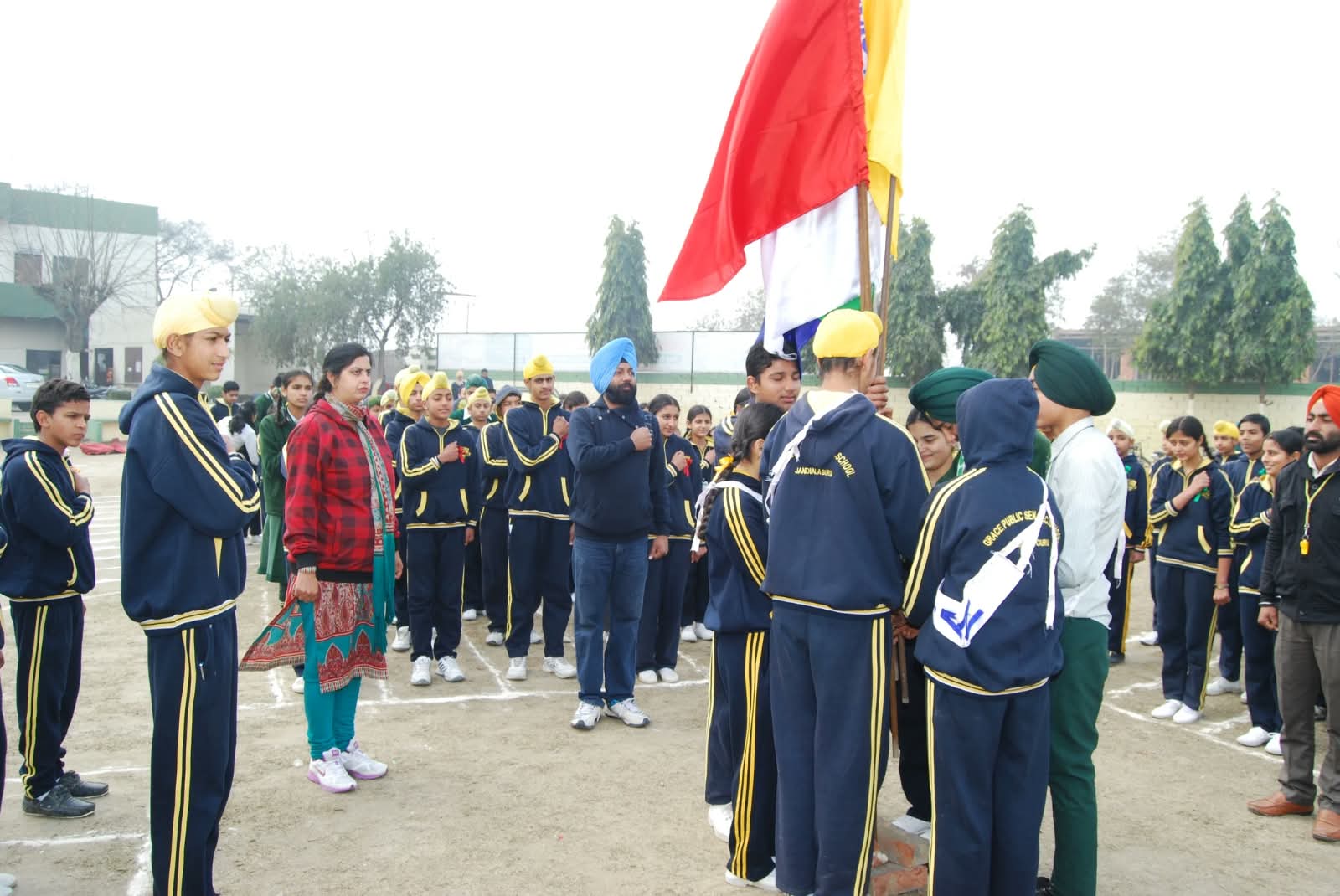 Annual Sports Day 2026 &mdash; march past